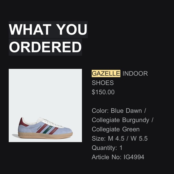 Adidas Gazelle Indoor Shoes - Picture 2 of 9